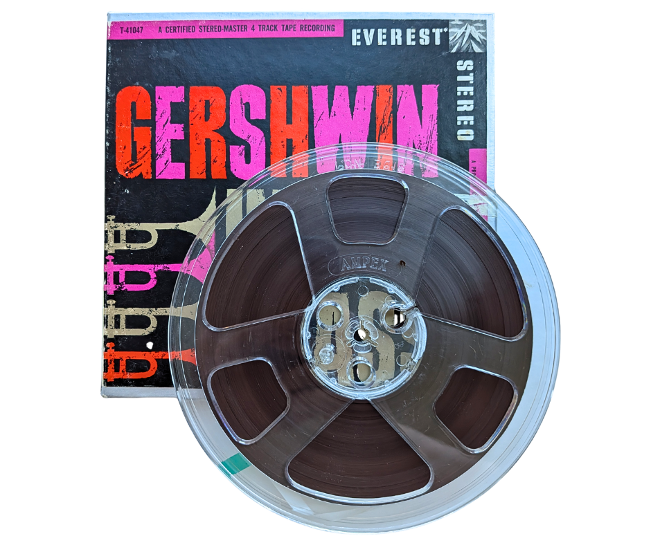 Gershwin in Brass - Jack Saunders - 4 Track Reel to Reel Tape, 7 1/2 IPS
