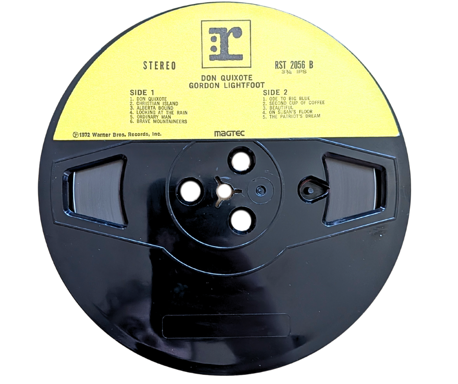Don Quixote - Gordon Lightfoot - Reel to Reel Tape, 4 Track 7 1/2 IPS