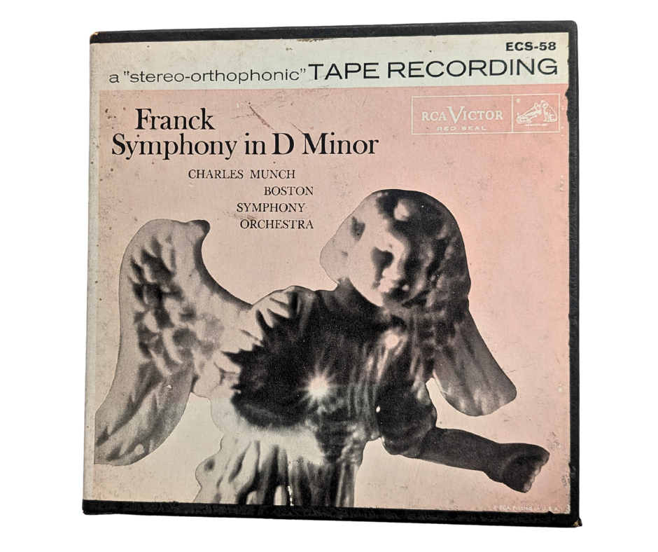 Franck: Symphony in D Minor, Charles Munch- 2 Track Reel to Reel Tape, 7 1/2 IPS