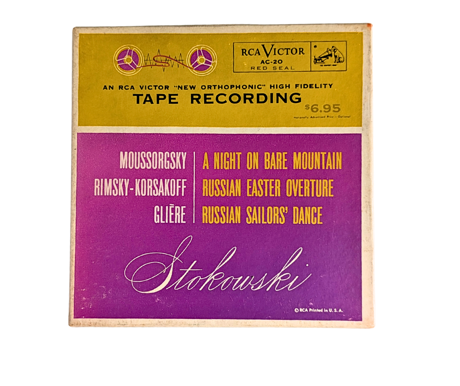 A Night on Bear Mountain, Stokowski-2 Track mono Reel to Reel Tape
