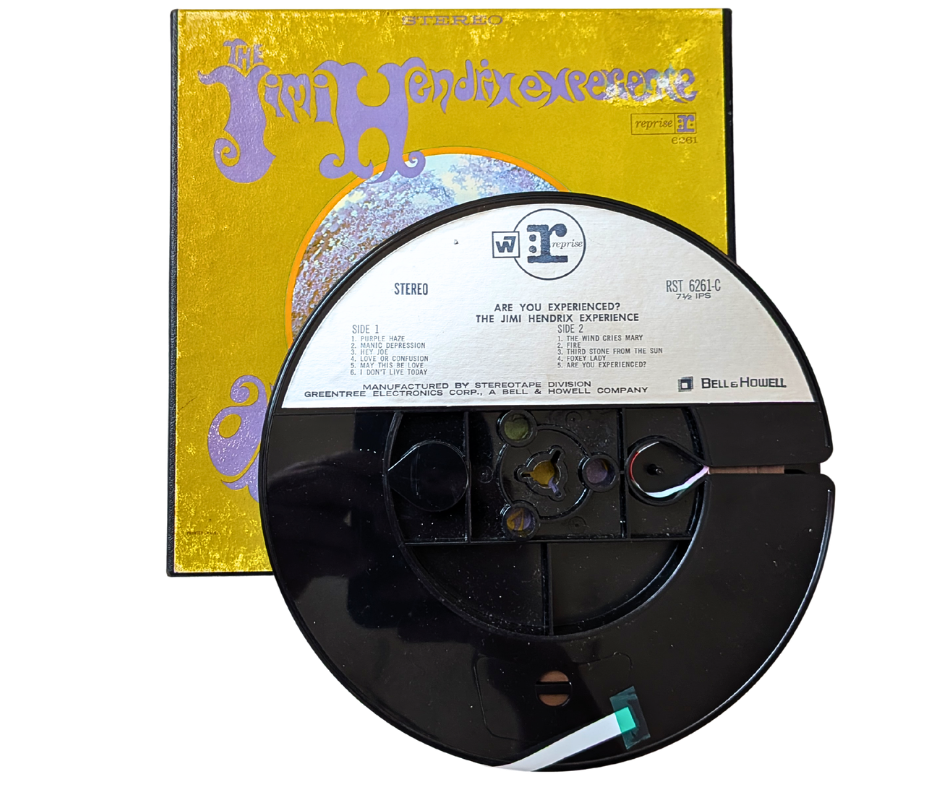 The Jimi Hendrix Experience – Are You Experienced – 7½ IPS 4-Track Reel to Reel Tape – Reprise RST 6261-C