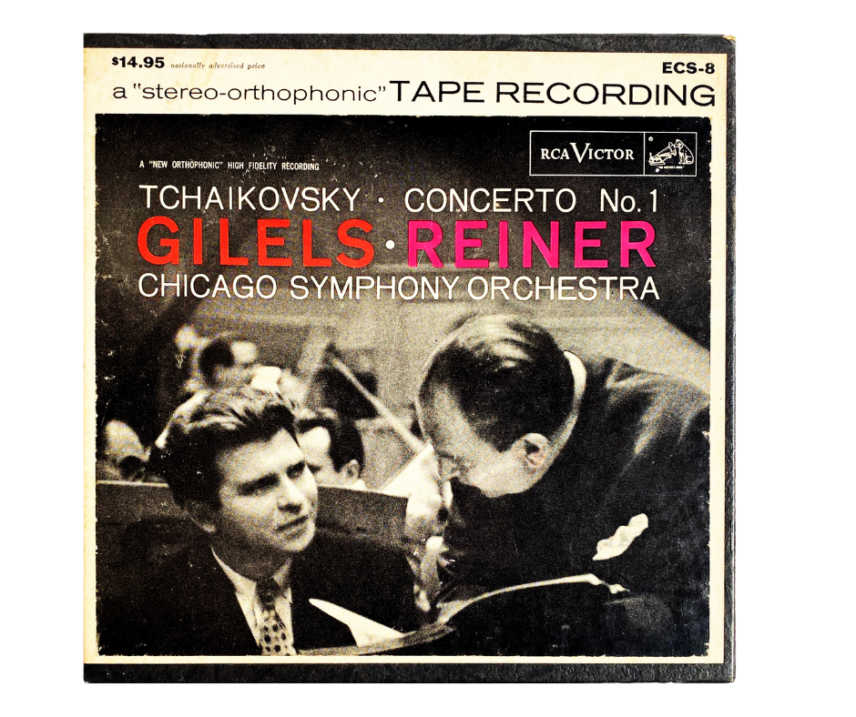 Tchaikovsky -Concerto No. 1, Chicago Symphony Orchestra- 2 track reel to reel tape, 7 1/2 IPS