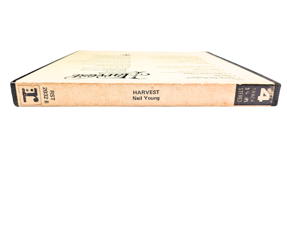 Harvest, Neil Young- 4 Track Reel to Reel Tape, 3 3/4 IPS