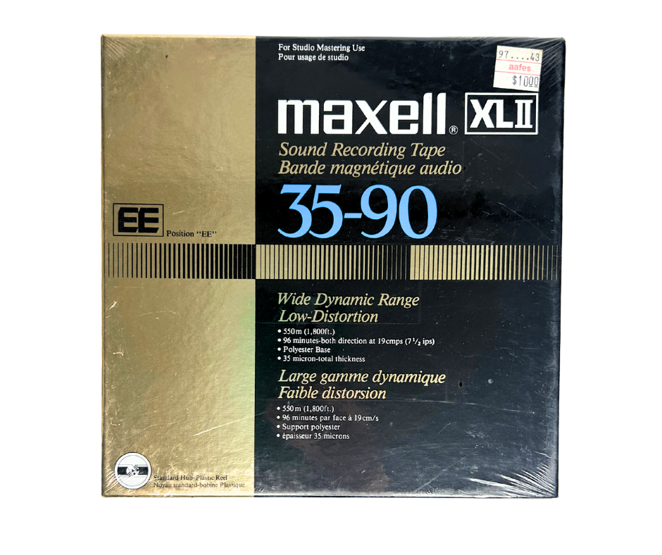 [Sealed] Sound Recording Tape, Maxell UD 35-90