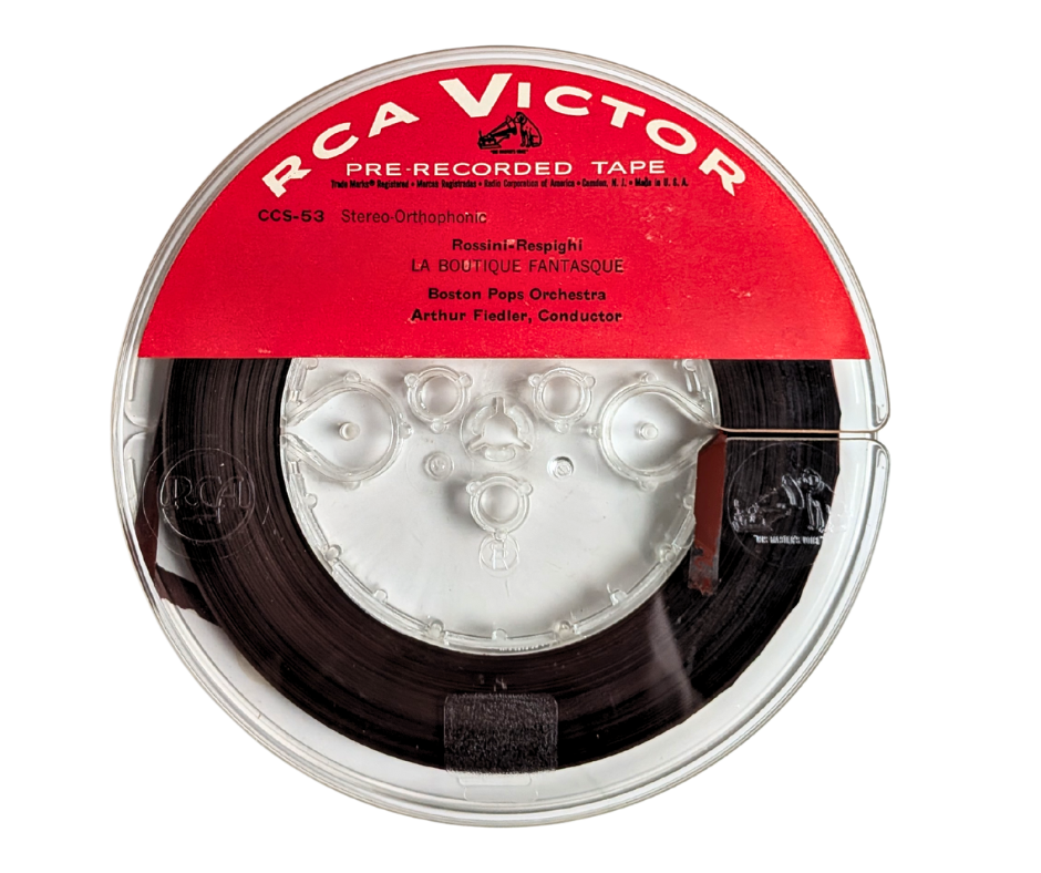 La Boutique Fantasque, Arthur Fiedler- 2 Track Reel to Reel Tape, 7 1/2 IPS