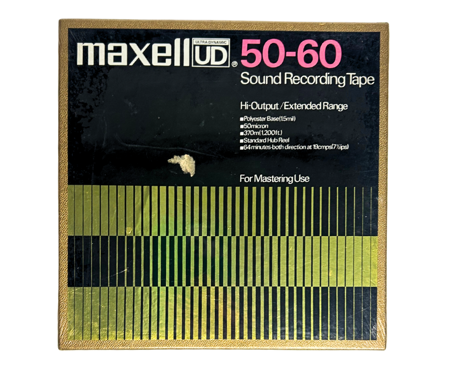[Sealed] Sound Recording Tape, Maxell UD 50-60