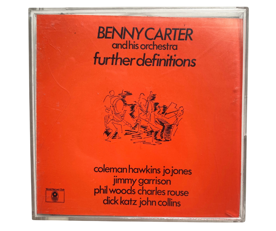 Further Definitions, Benny Carter Coleman Hawkins JoJo Jones 2 Track Mono reel tape