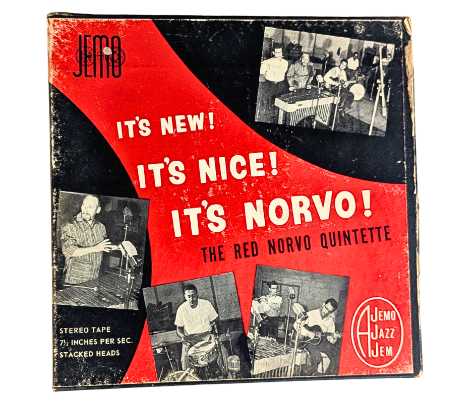 It’s New! It’s Nice! It’s Norvo!, The Red Norvo Quintette- 2 Track Reel to Reel Tape, 7 1/2 IPS