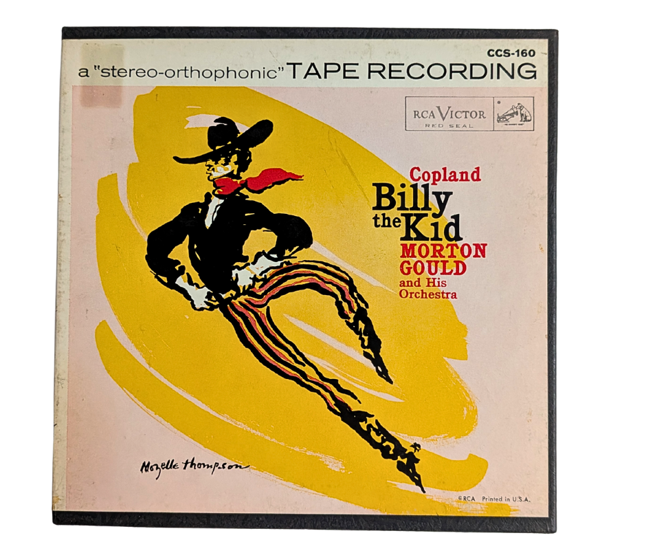 Billy the Kid: Ballet Suite / Billy the Kid Waltz, Morton Gould- 2 track Reel to Reel Tape, 7 1/2 IPS