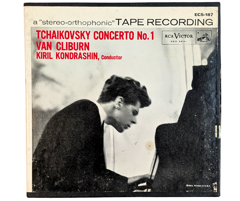 Tchaikovsky: Piano Concerto No. 1, Kiril Kondrashin- 2 Track Reel to Reel Tape, 7 1/2 IPS