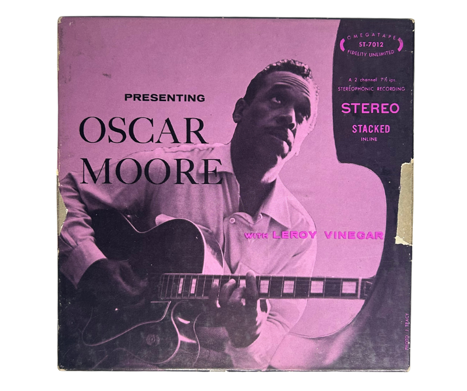 2-track Oscar Moore with Leroy Vinnegar – Omegatape ST-7012, West coast Jazz