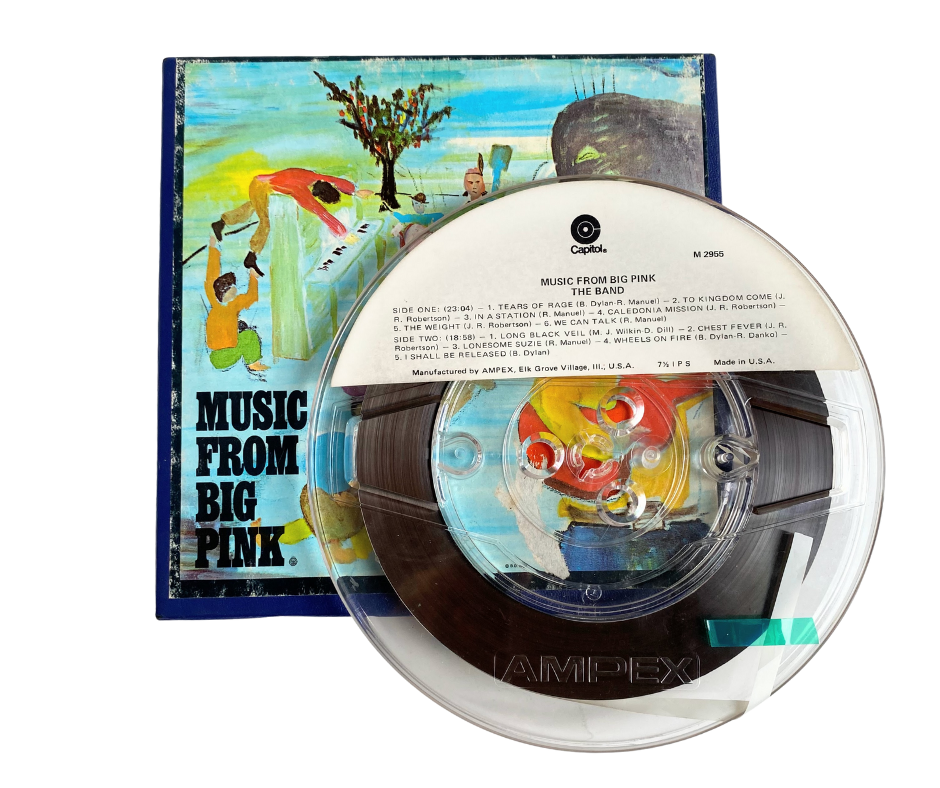 Music from Big Pink, Bing Pink- 4 track reel to reel tape, 7 1/2 IPS