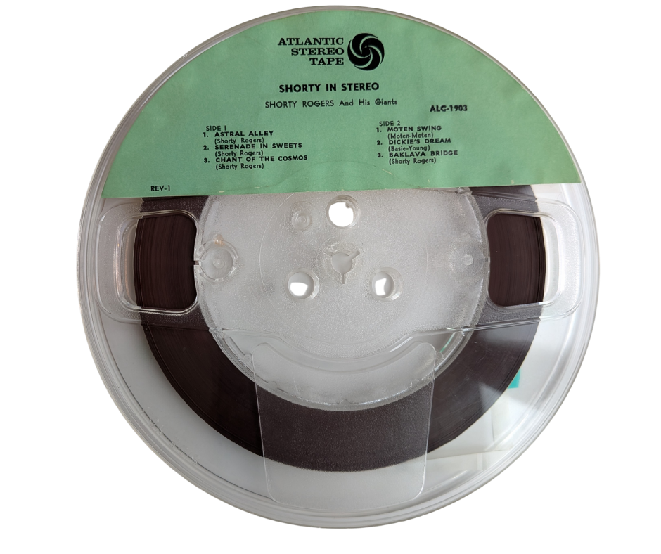 Shorty in Stereo, Shorty Rogers- 4 Track Reel to Reel Tapes, 7 1/2 IPS