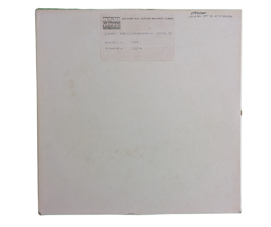 2-track Various Artists – CHR Secondary Gold (1970s Radio Hits) – Jay Stevens & Associates – 7.5 IPS Reel