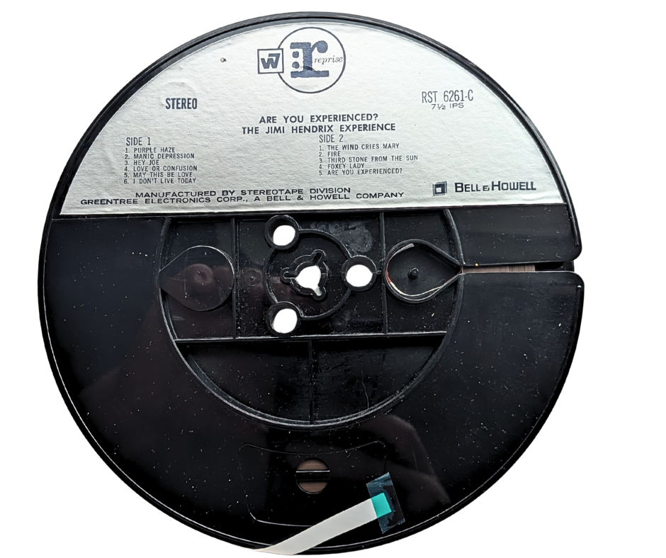 The Jimi Hendrix Experience – Are You Experienced – 7½ IPS 4-Track Reel to Reel Tape – Reprise RST 6261-C