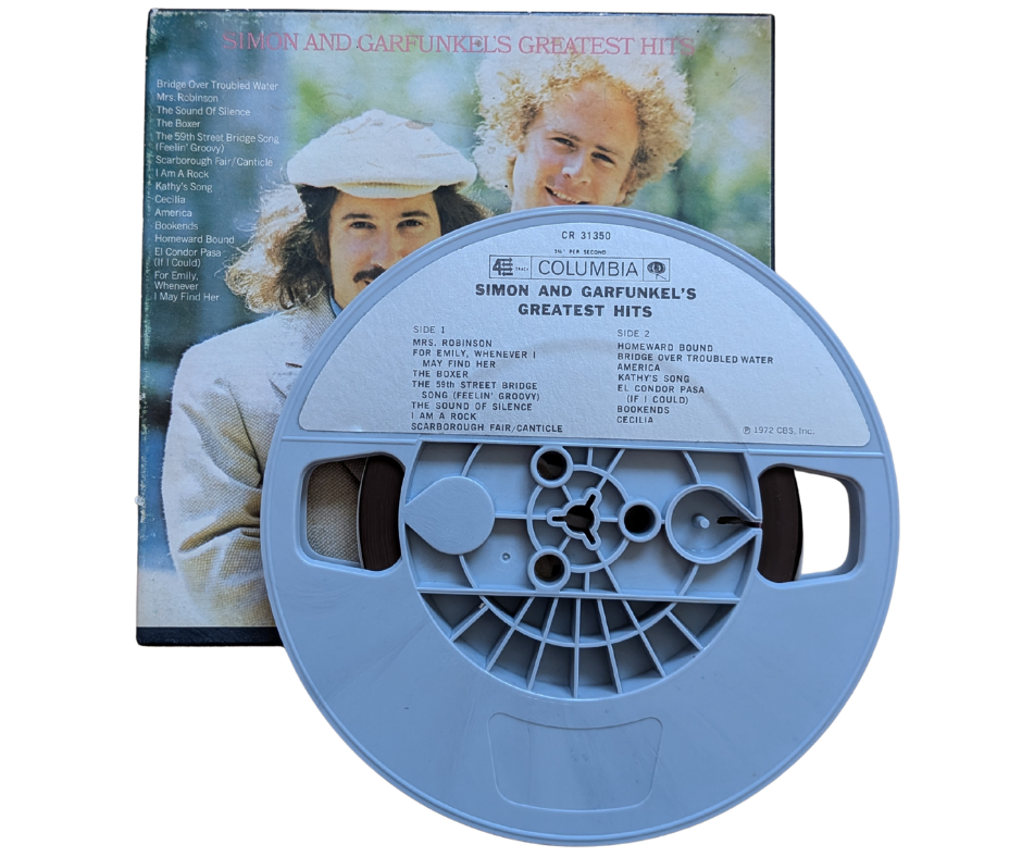 Simon and Garfunkel's Greatest Hits - Simon & Garfunkel - Reel to Reel Tape, 4 Track 3 3/4 IPS