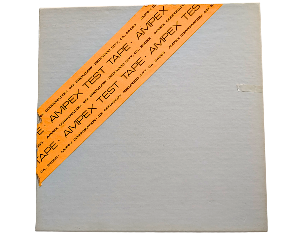Ampex Reproduce Alignment Test Tape- 2 Track Mono Reel to Reel, 3 3/4 IPS