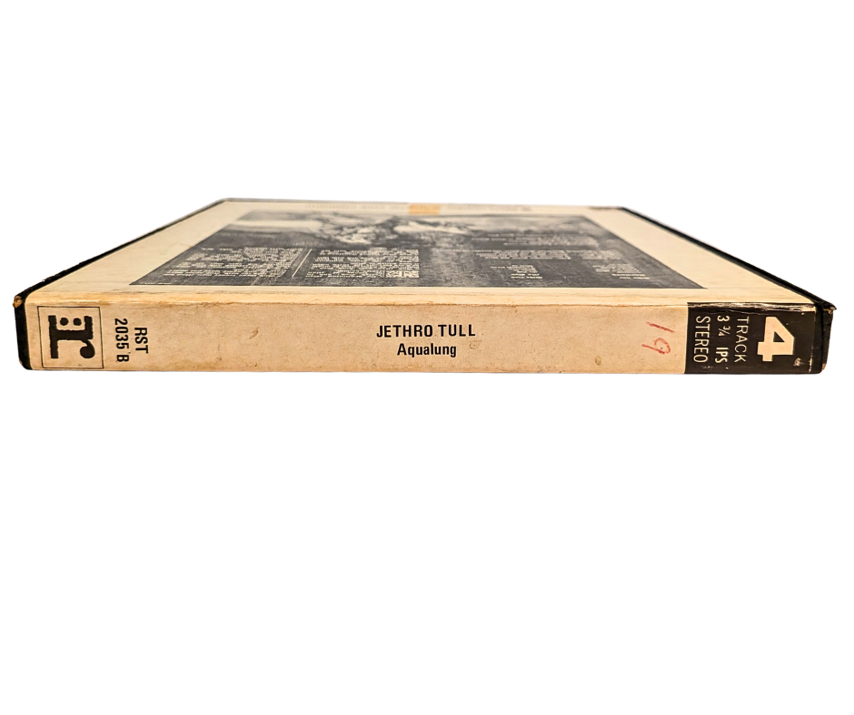 Aqualung, Jethro Tull- 4 Track Reel to Reel Tape, 3 3/4 IPS
