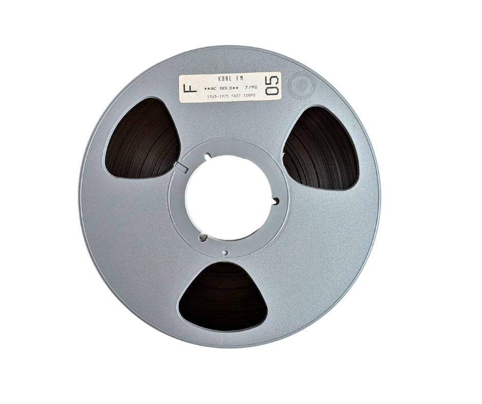 KDAL AC Gold 60’s–70’s Hits Radio Show- 2 Track Reel to Reel Tape, 7 1/2 IPS