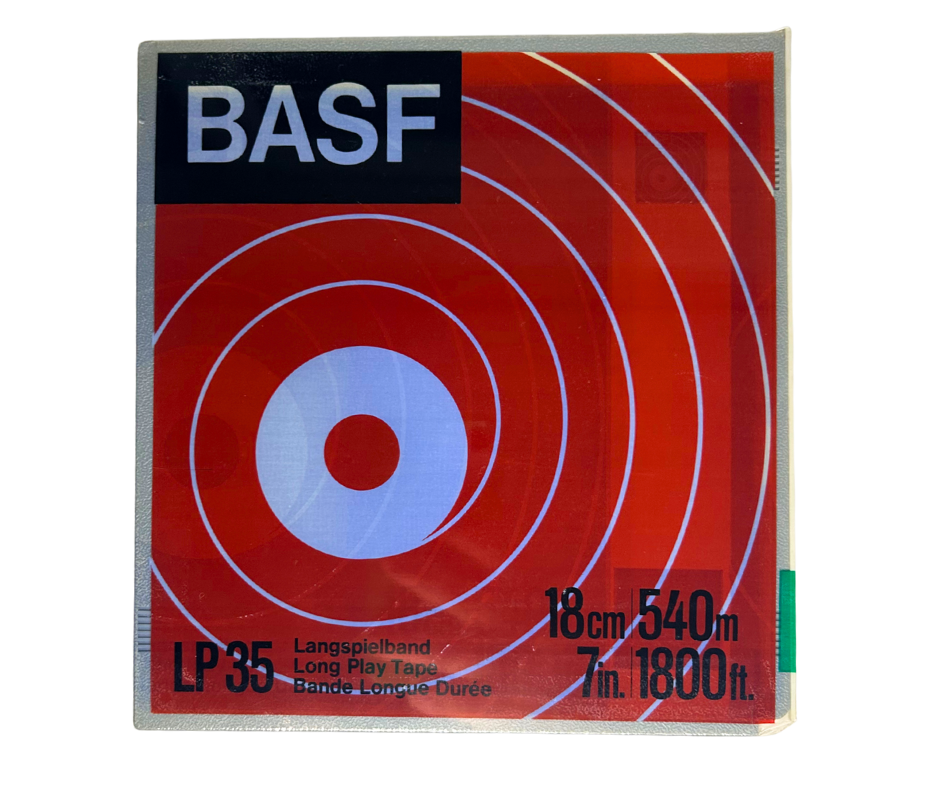 [Sealed] Sound Recording Tape, BASF