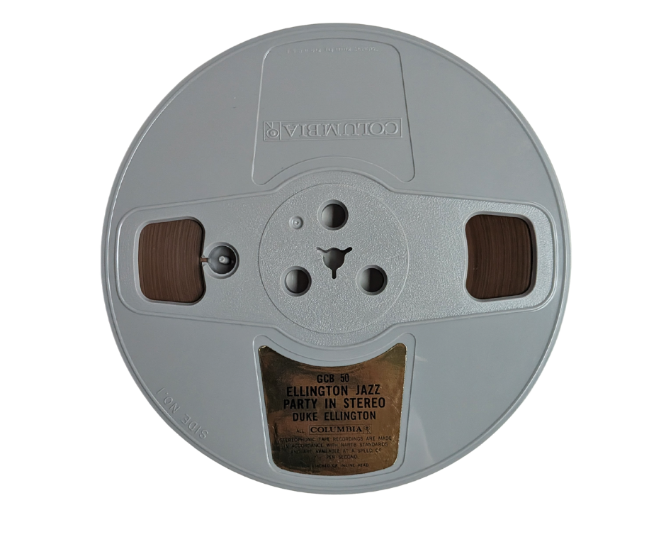 Jazz Party in Stereo, Duke Ellington- 2 Track Reel to Reel Tape, 7 1/2 IPS