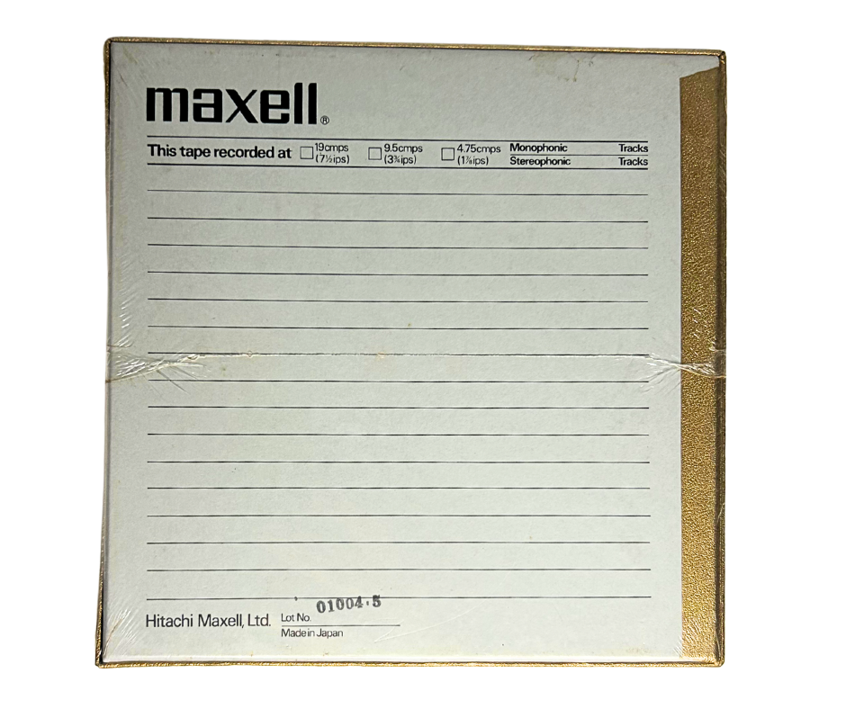 [Sealed] Sound Recording Tape, Maxell UD 50-60