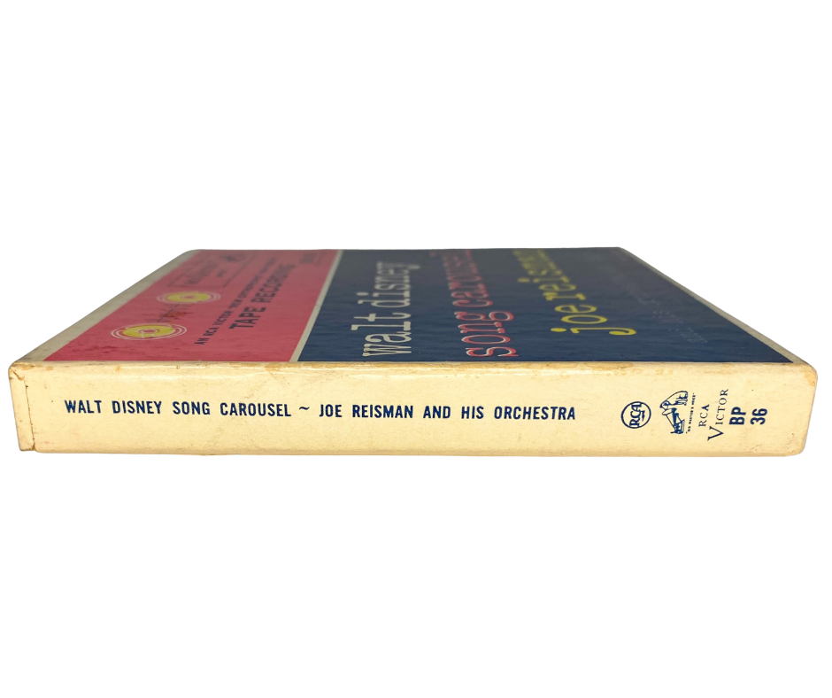 Walt Disney Song Carousel, Joe Reisman- 2 Track reel to reel tape, 7 1/2 IPS