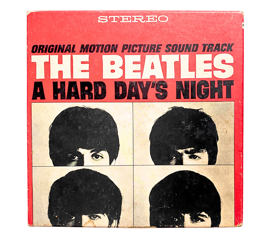 A Hard Day's Night:Original Motion Picture Sound Track, The Beatles- 4 track reel to reel tape,  7 1/2 IPS