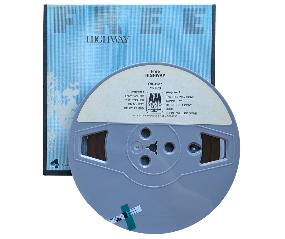 Highway, Free - 4 Track Reel to Reel Tape, 7 1/2 IPS