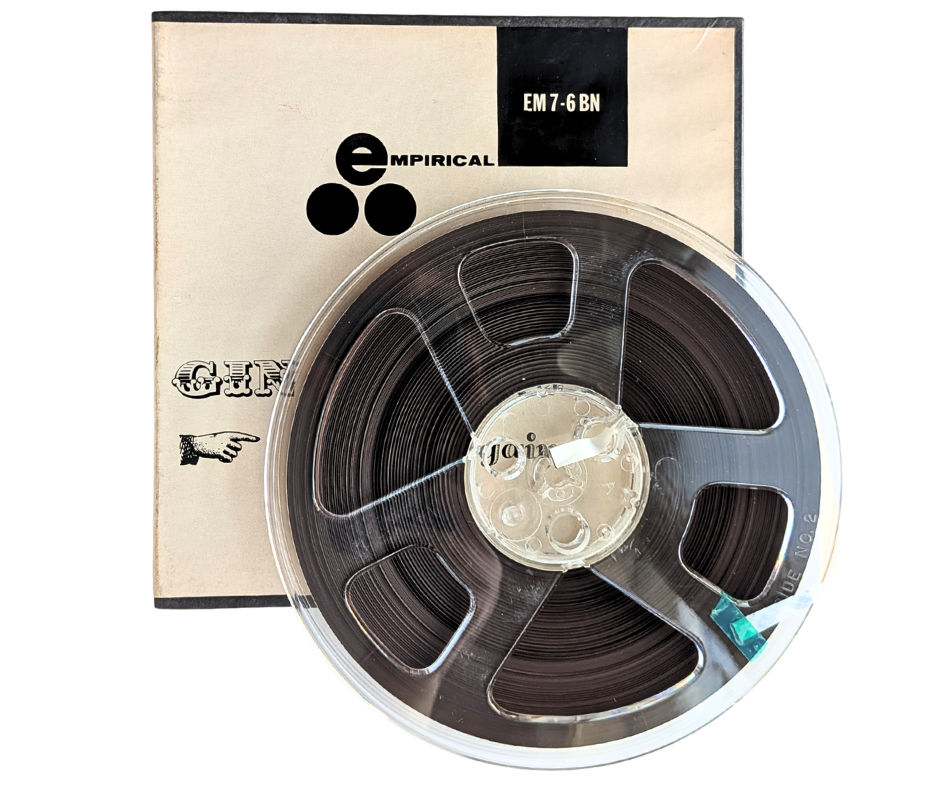 PlayAgain, Gin Bottle 7- 2 Track Reel to Reel Tape, 7 1/2 IPS