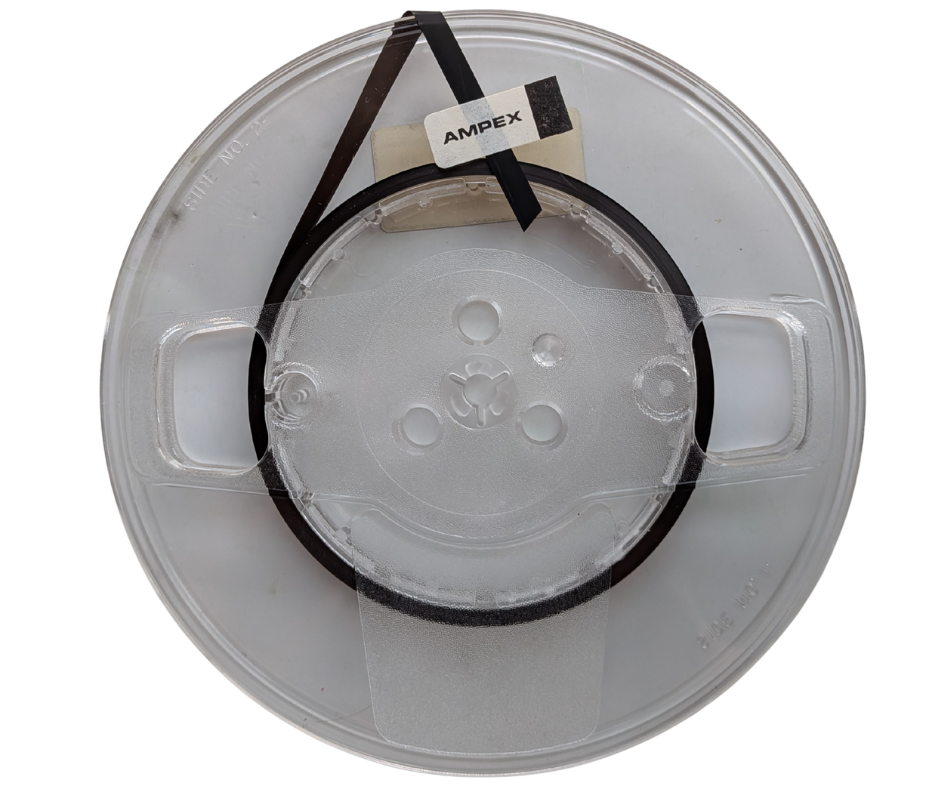 Ampex Reproduce Alignment Test Tape- 2 Track Mono Reel to Reel, 3 3/4 IPS
