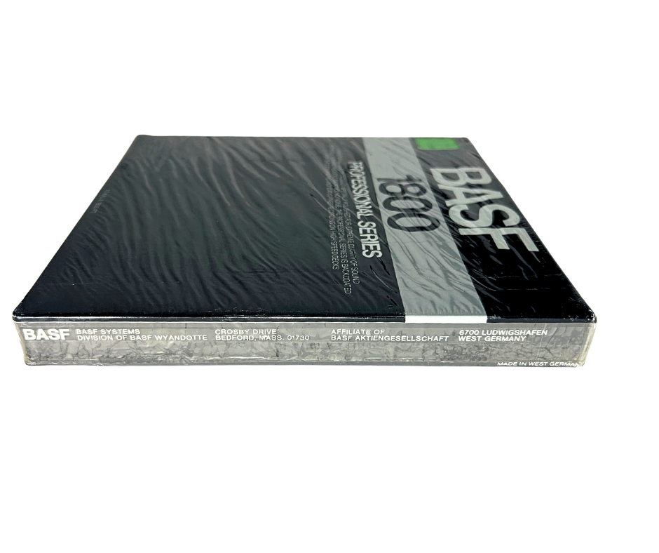 [Sealed] 7" BASF Pro Series Brushed Aluminum Metal Reel Blank Reel-to-Reel Tape