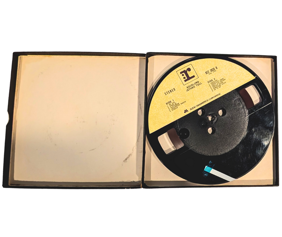 Aqualung, Jethro Tull- 4 Track Reel to Reel Tape, 3 3/4 IPS