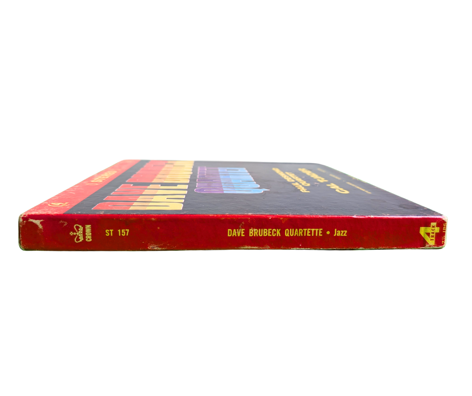 7½ IPS Dave Brubeck, Paul Desmond, Cal Tjader – Crown ST 157 4-track reel tape