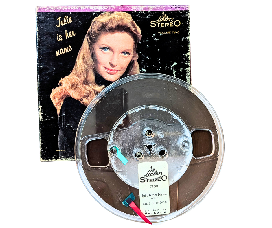 Julie is Her Name, Julie London- 2 track reel to reel tape, 7 1/2 IPS