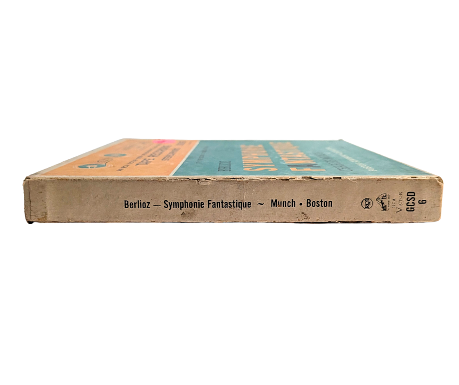 Berlioz Symphonie Fantastique Op. 14 Charles Munch Boston Symphony Orchestra RCA Victor Red Seal GCSD-6 2 Track Half Track 7.5 IPS