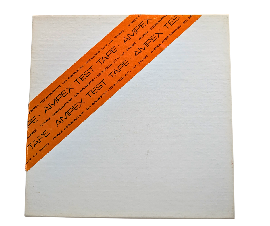 Ampex Reproduce Alignment Test Tape - 2 Track Mono, 15 IPS