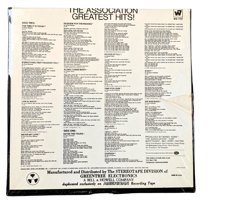 [Sealed] Greatest Hits, The Association