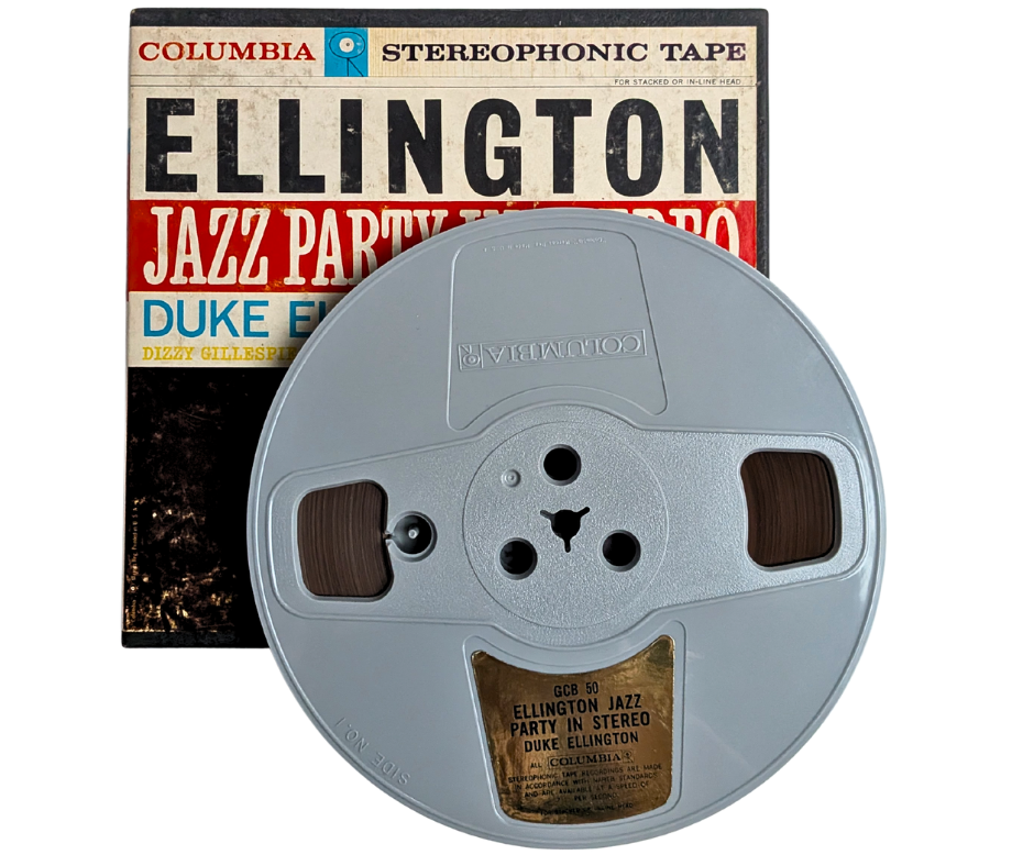Jazz Party in Stereo, Duke Ellington- 2 Track Reel to Reel Tape, 7 1/2 IPS