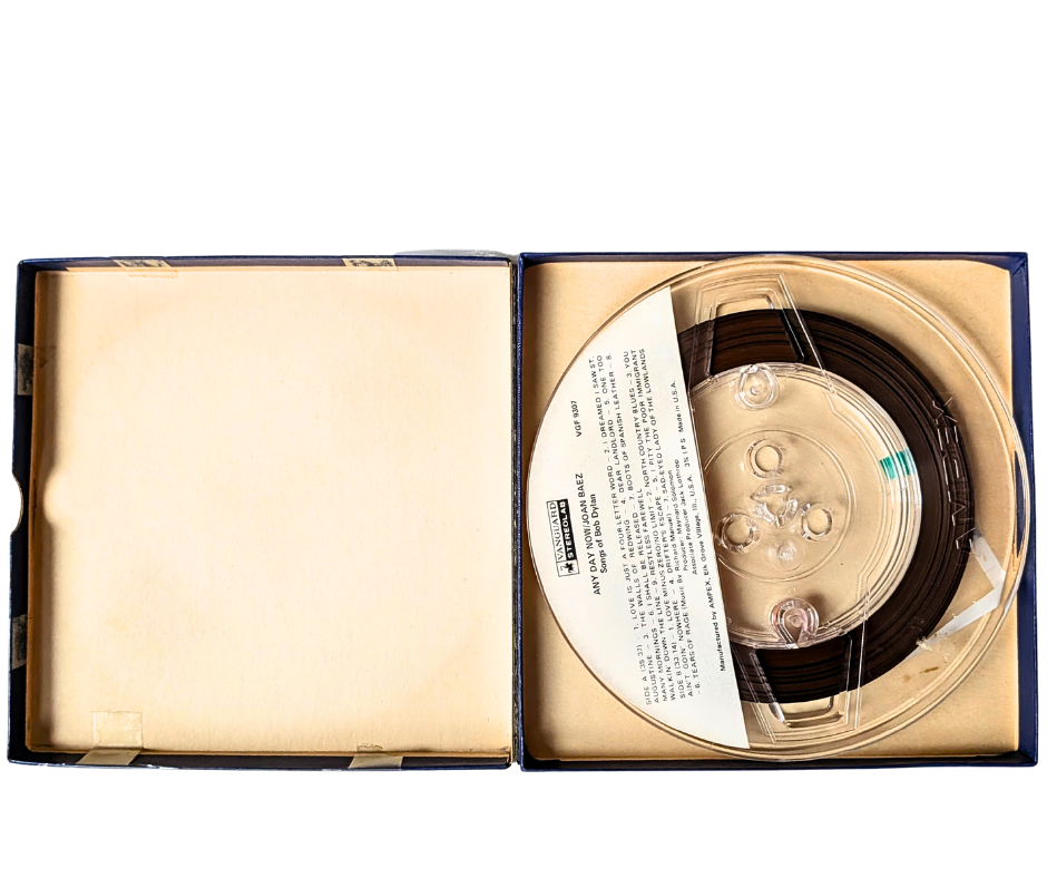 Any Day Now, Joan Baez- 4 Track Reel to Reel Tape, 7 1/2 IPS
