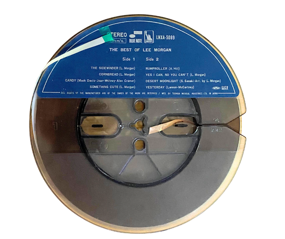 The Best of Lee Morgan, Lee Morgan- 4 track reel to reel tape 7 1/2 IPS