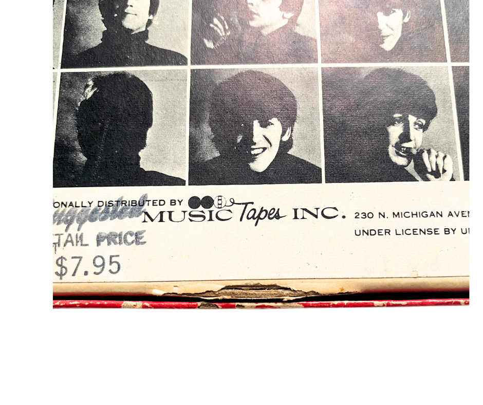 A Hard Day's Night:Original Motion Picture Sound Track, The Beatles- 4 track reel to reel tape,  7 1/2 IPS