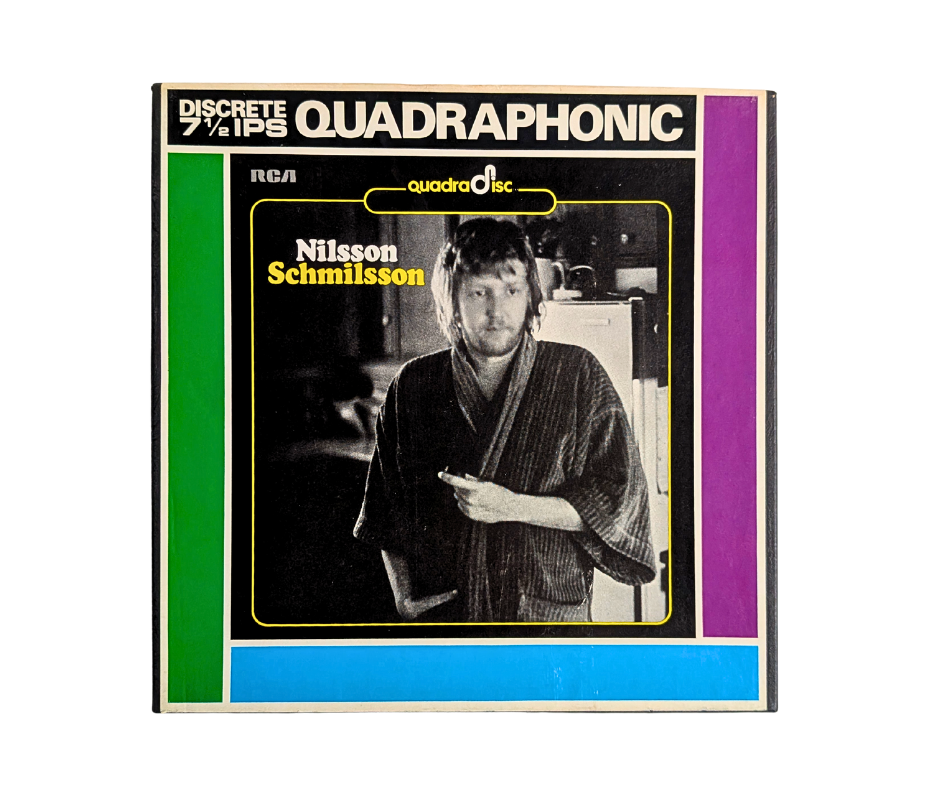 QUAD Nilsson Schmilsson, Harry Nilsson- Quadrophonic reel to reel tape, 7 1/2 IPS