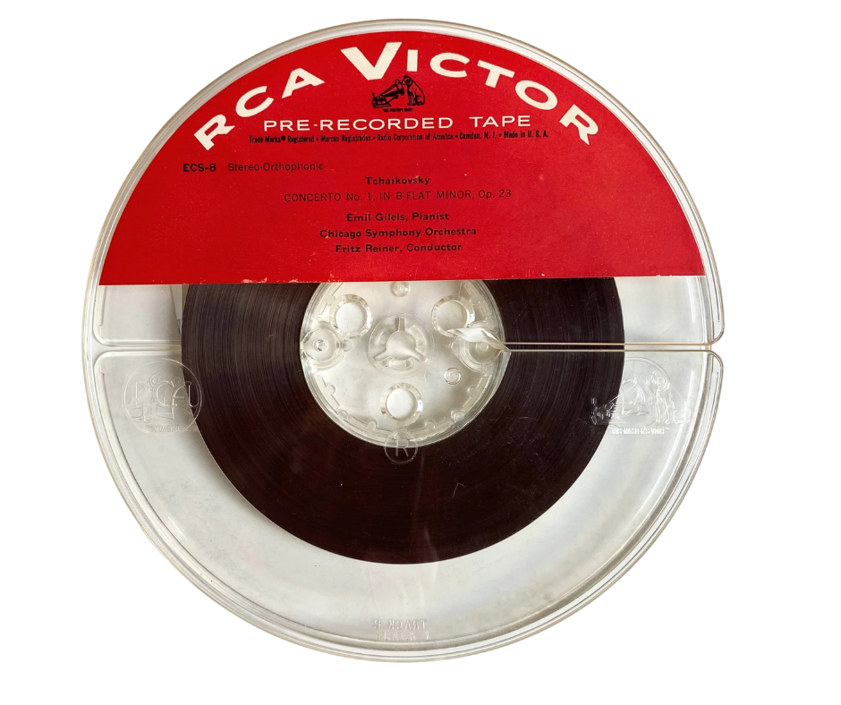 Tchaikovsky -Concerto No. 1, Chicago Symphony Orchestra- 2 track reel to reel tape, 7 1/2 IPS