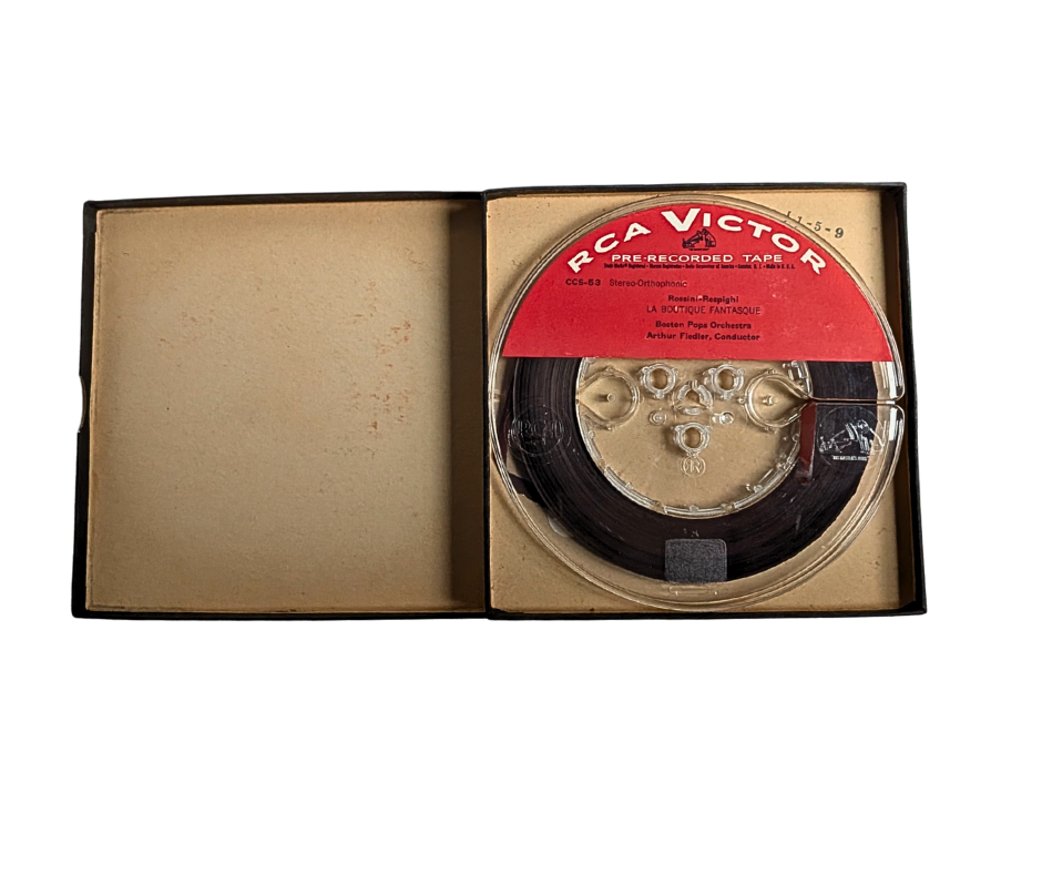 La Boutique Fantasque, Arthur Fiedler- 2 Track Reel to Reel Tape, 7 1/2 IPS