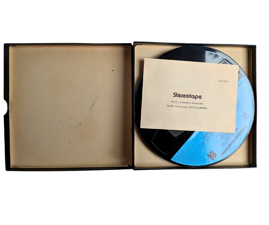 QUAD Machine Head, Deep Purple- Quadrophonic Reel to Reel Tape, 7 1/2 IPS