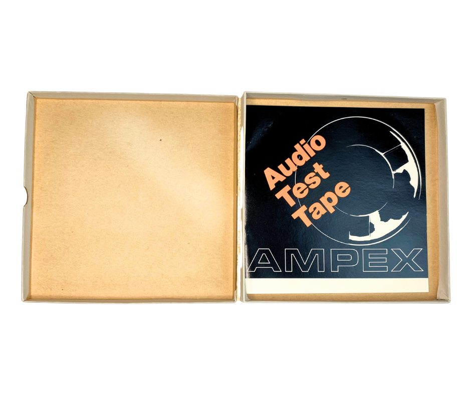 Ampex Full-Track Test Tape – 15 IPS NAB 50 µs, +3 dB (4690049-99)