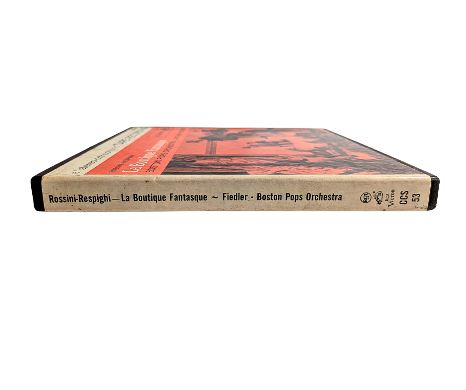 La Boutique Fantasque, Arthur Fiedler- 2 Track Reel to Reel Tape, 7 1/2 IPS