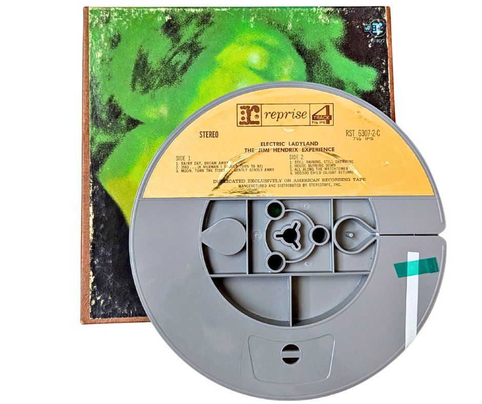 Electric Lady Land, Jimi Hendrix- 4 Track Reel to Reel Tape, 7 1/2 IPS