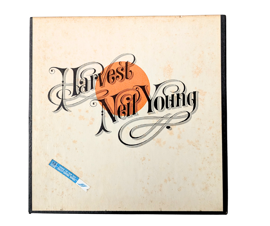 Harvest, Neil Young- 4 Track Reel to Reel Tape, 3 3/4 IPS